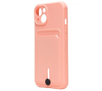 Чехол-накладка - SC304 с картхолдером для "Apple iPhone 13" (light pink) (208657)#1779916