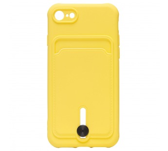 Чехол-накладка - SC304 с картхолдером для "Apple iPhone 7/iPhone 8/iPhone SE 2020" (yellow) (208667)#1769549