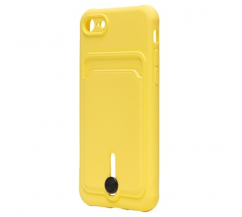 Чехол-накладка - SC304 с картхолдером для "Apple iPhone 7/iPhone 8/iPhone SE 2020" (yellow) (208667)#2097826