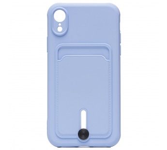 Чехол-накладка - SC304 с картхолдером для "Apple iPhone XR" (light violet) (208678)#1769563