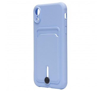 Чехол-накладка - SC304 с картхолдером для "Apple iPhone XR" (light violet) (208678)#1930610