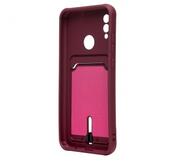 Чехол-накладка - SC304 с картхолдером для "Huawei Honor 10 Lite/P Smart 2019" (bordo) (208684)#2097889