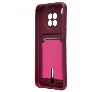Чехол-накладка - SC304 с картхолдером для "Honor 50 Lite/nova 8i" (bordo) (208697)#2097879