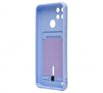 Чехол-накладка - SC304 с картхолдером для "OPPO realme C21Y" (light violet) (208704)#2097865