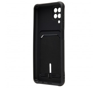 Чехол-накладка - SC304 с картхолдером для "Samsung SM-A125 Galaxy A12" (black) (208707)#2097864