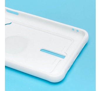 Чехол-накладка - SC304 с картхолдером для "Samsung SM-A125 Galaxy A12" (white) (208712)#2102871