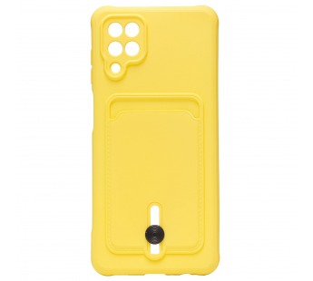 Чехол-накладка - SC304 с картхолдером для "Samsung SM-A125 Galaxy A12" (yellow) (208713)#1768721