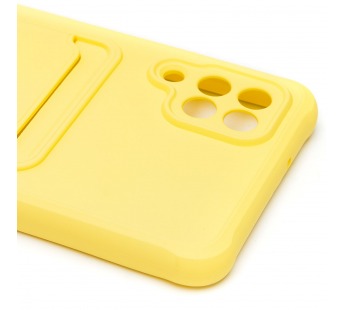 Чехол-накладка - SC304 с картхолдером для "Samsung SM-A125 Galaxy A12" (yellow) (208713)#2055248