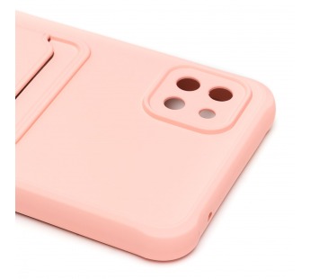 Чехол-накладка - SC304 с картхолдером для "Samsung SM-A226 Galaxy A22s 5G" (light pink) (208725)#2042350