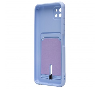 Чехол-накладка - SC304 с картхолдером для "Samsung SM-A226 Galaxy A22s 5G" (light violet) (208724)#2097943