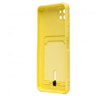 Чехол-накладка - SC304 с картхолдером для "Samsung SM-A226 Galaxy A22s 5G" (yellow) (208727)#2097942