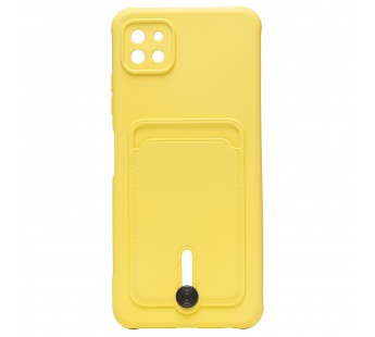 Чехол-накладка - SC304 с картхолдером для "Samsung SM-A226 Galaxy A22s 5G" (yellow) (208727)#1768723