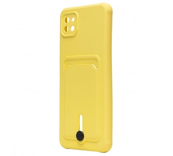 Чехол-накладка - SC304 с картхолдером для "Samsung SM-A226 Galaxy A22s 5G" (yellow) (208727)#2042343