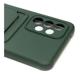 Чехол-накладка - SC304 с картхолдером для "Samsung SM-A336 Galaxy A33 5G" (dark green) (208755)#2055264
