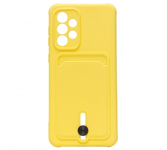 Чехол-накладка - SC304 с картхолдером для "Samsung SM-A336 Galaxy A33 5G" (yellow) (208760)#1768719