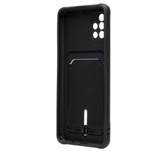 Чехол-накладка - SC304 с картхолдером для "Samsung SM-A515 Galaxy A51 4G" (black) (208735)#2097911