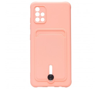 Чехол-накладка - SC304 с картхолдером для "Samsung SM-A515 Galaxy A51 4G" (light pink) (208739)#1769774
