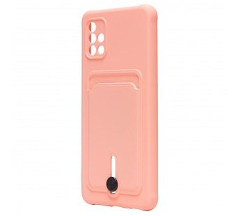 Чехол-накладка - SC304 с картхолдером для "Samsung SM-A515 Galaxy A51 4G" (light pink) (208739)#2042488
