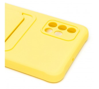 Чехол-накладка - SC304 с картхолдером для "Samsung SM-A515 Galaxy A51 4G" (yellow) (208741)#2042485