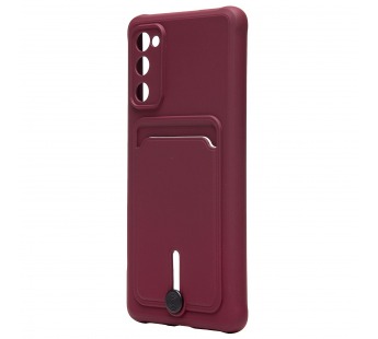 Чехол-накладка - SC304 с картхолдером для "Samsung SM-G780 Galaxy S20FE" (bordo) (208744)#2055278