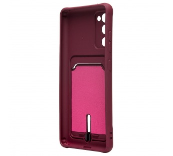 Чехол-накладка - SC304 с картхолдером для "Samsung SM-G780 Galaxy S20FE" (bordo) (208744)#2097991