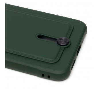 Чехол-накладка - SC304 с картхолдером для "Samsung SM-G780 Galaxy S20FE" (dark green) (208743)#1767405