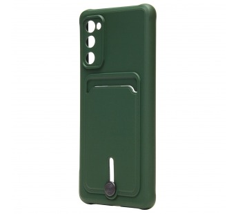 Чехол-накладка - SC304 с картхолдером для "Samsung SM-G780 Galaxy S20FE" (dark green) (208743)#2042475