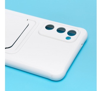 Чехол-накладка - SC304 с картхолдером для "Samsung SM-G780 Galaxy S20FE" (white) (208747)#2043558