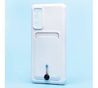 Чехол-накладка - SC304 с картхолдером для "Samsung SM-G780 Galaxy S20FE" (white) (208747)#2097987
