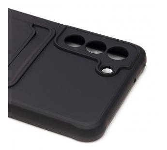 Чехол-накладка - SC304 с картхолдером для "Samsung SM-G990 Galaxy S21FE" (black) (208749)#2043557