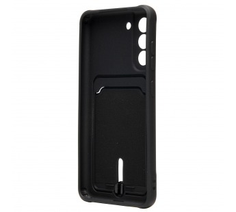 Чехол-накладка - SC304 с картхолдером для "Samsung SM-G990 Galaxy S21FE" (black) (208749)#2097984