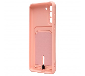 Чехол-накладка - SC304 с картхолдером для "Samsung SM-G990 Galaxy S21FE" (light pink) (208752)#2097980
