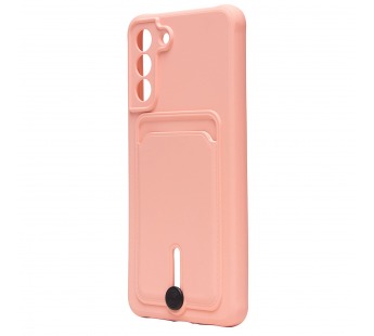 Чехол-накладка - SC304 с картхолдером для "Samsung SM-G990 Galaxy S21FE" (light pink) (208752)#2097981