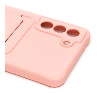 Чехол-накладка - SC304 с картхолдером для "Samsung SM-G990 Galaxy S21FE" (light pink) (208752)#2042471