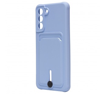 Чехол-накладка - SC304 с картхолдером для "Samsung SM-G990 Galaxy S21FE" (light violet) (208751)#2097978