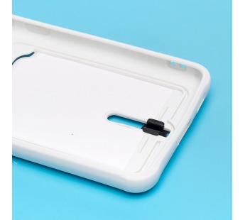 Чехол-накладка - SC304 с картхолдером для "Samsung SM-G990 Galaxy S21FE" (white) (208753)#2097976