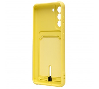 Чехол-накладка - SC304 с картхолдером для "Samsung SM-G990 Galaxy S21FE" (yellow) (208748)#2097975