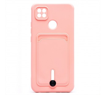 Чехол-накладка - SC304 с картхолдером для "Xiaomi Redmi 9C" (light pink) (208816)#1769515