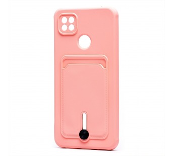 Чехол-накладка - SC304 с картхолдером для "Xiaomi Redmi 9C" (light pink) (208816)#2097963