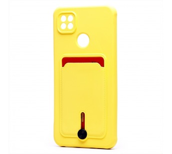 Чехол-накладка - SC304 с картхолдером для "Xiaomi Redmi 9C" (yellow) (208817)#2043540