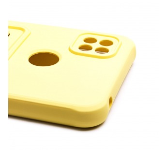 Чехол-накладка - SC304 с картхолдером для "Xiaomi Redmi 9C" (yellow) (208817)#2043541