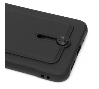 Чехол-накладка - SC304 с картхолдером для "Xiaomi Redmi Note 10/Redmi Note 10S" (black) (208774)#1767444