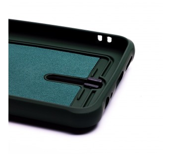 Чехол-накладка - SC304 с картхолдером для "Xiaomi Redmi Note 10/Redmi Note 10S" (dark green (208775)#2097957