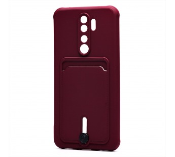 Чехол-накладка - SC304 с картхолдером для "Xiaomi Redmi Note 8 Pro" (bordo) (208790)#2043582