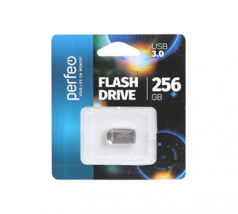 Perfeo USB3.0  256GB M11 Metal Series#1816588