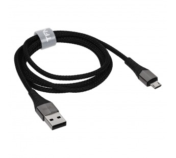 TFN кабель microUSB knight 1.0m black#1768705