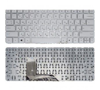 Клавиатура HP Spectre X360 13-4000 серебро без подсветки#1845054