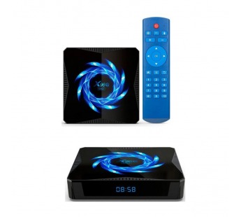 IP TV приставка X96Qmax H313 (ARM Cortex A53, Android 10.0, 4Гб, Flash 32Гб, Wi-Fi,4K)#2056934