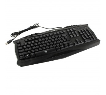Игровая клавиатура USB Genius Scorpion K220 мембранная, 116 клавиш, подсветка, Black [23.09], шт#1772230