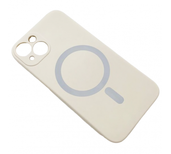 Чехол iPhone 13 Silicone MagSafe Soft Touch Белый#2045165